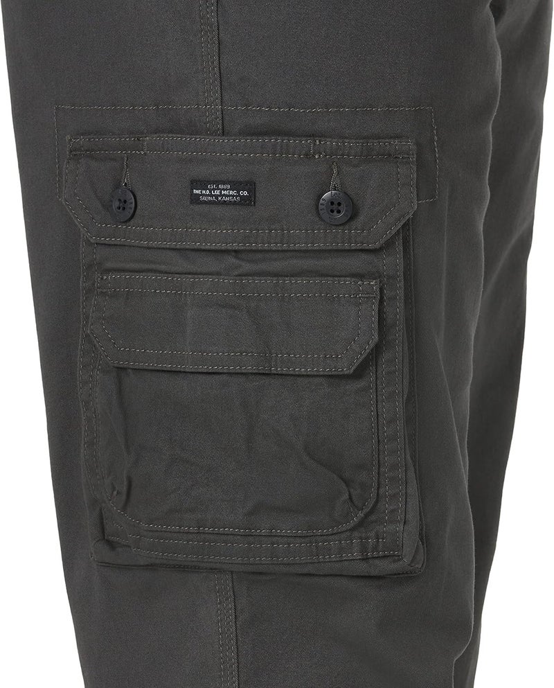 Lee Men's Wyoming Relaxed Fit Cargo Pant, Shadow, 36W x 29L - Image 4