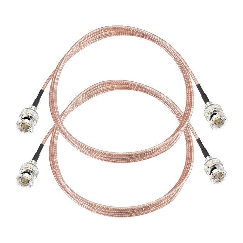 Superbat 3G SDI Cable 6ft BNC Cable 75 Ohm for Cameras Monitor Vedio Recorder BMCC Video Extender Supports HD-SDI 3G-SDI 4K SDI Video Jumper 2Pcs - Image 1