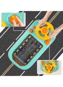 Eotia Steering Wheel Toys Interactive Race Car Toy Toddler Simulated Driving Racing Car Game with Sound and Music Birthday Gift For Kids Aged 3+  - Image 4