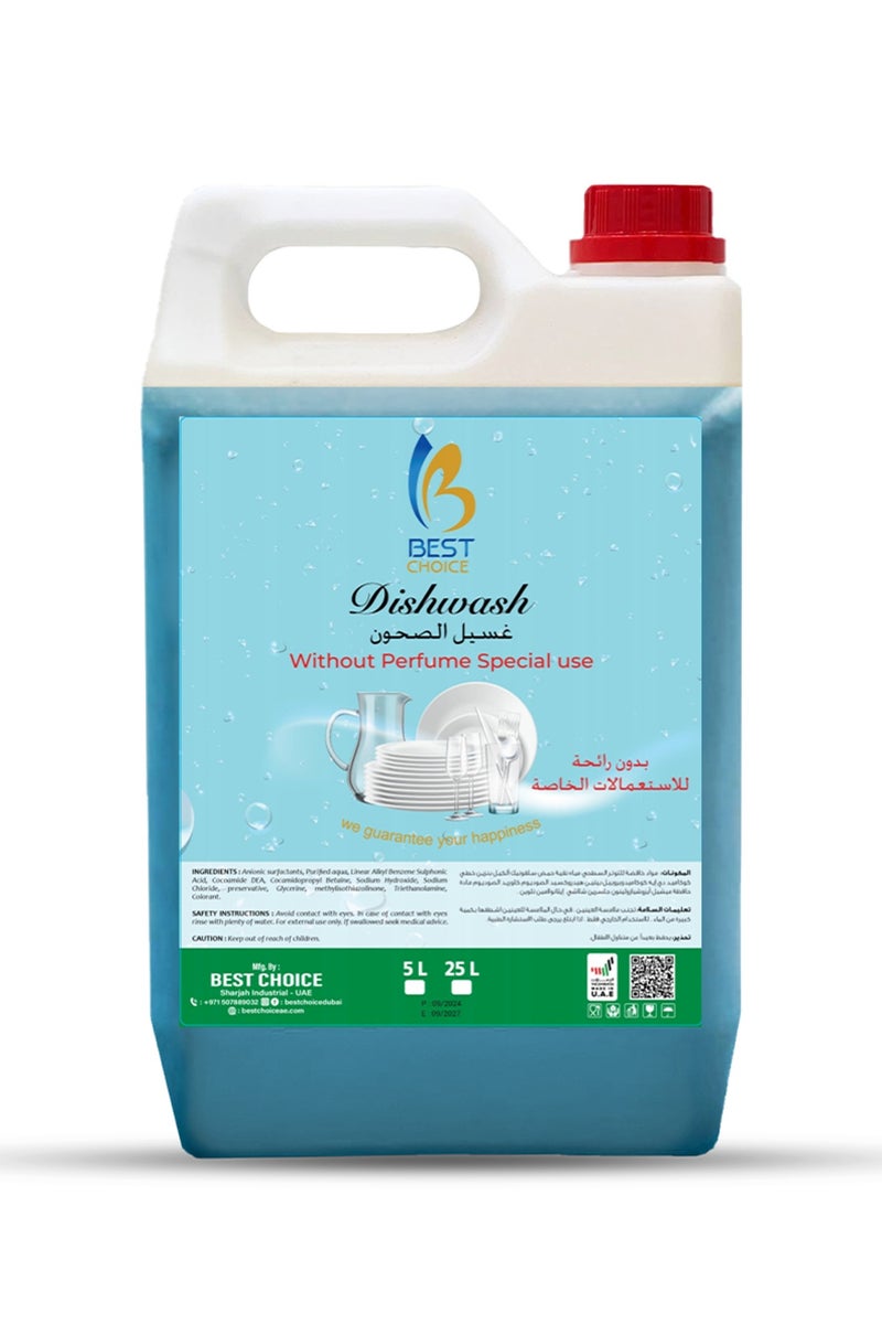 Dishwash Liquid 5L, Strong on Grease