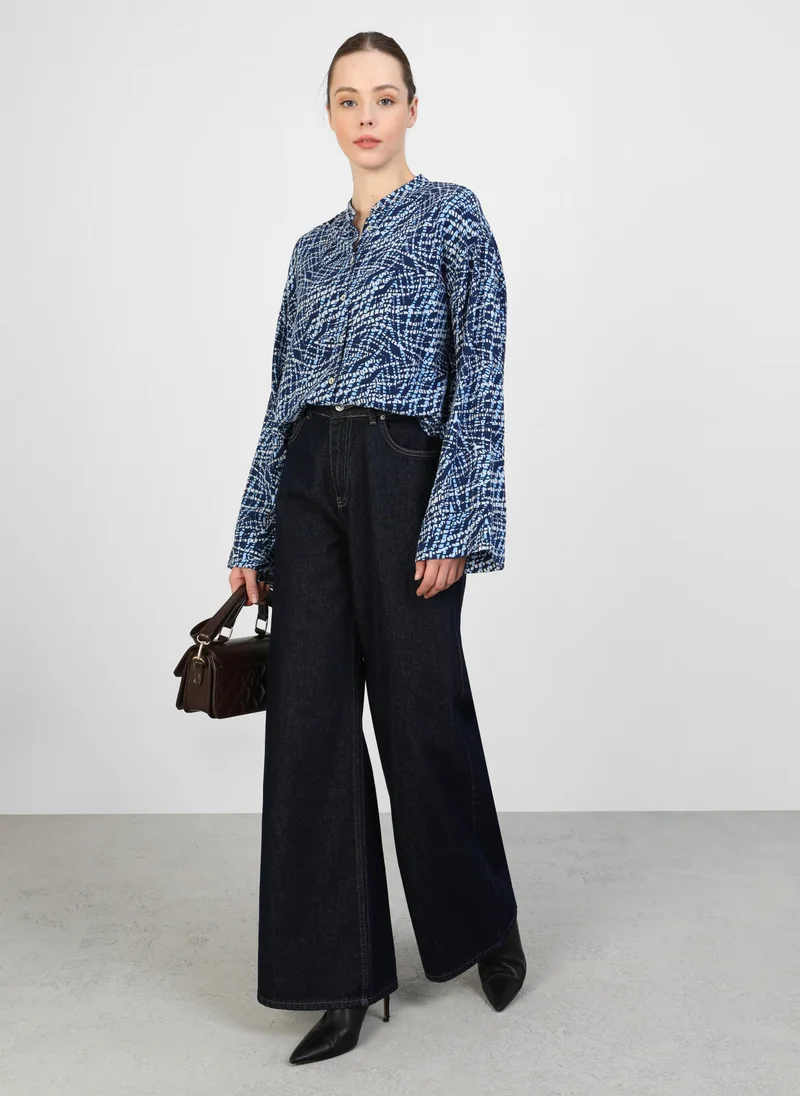 Refka by modanisa Blue - Tunic - Refka