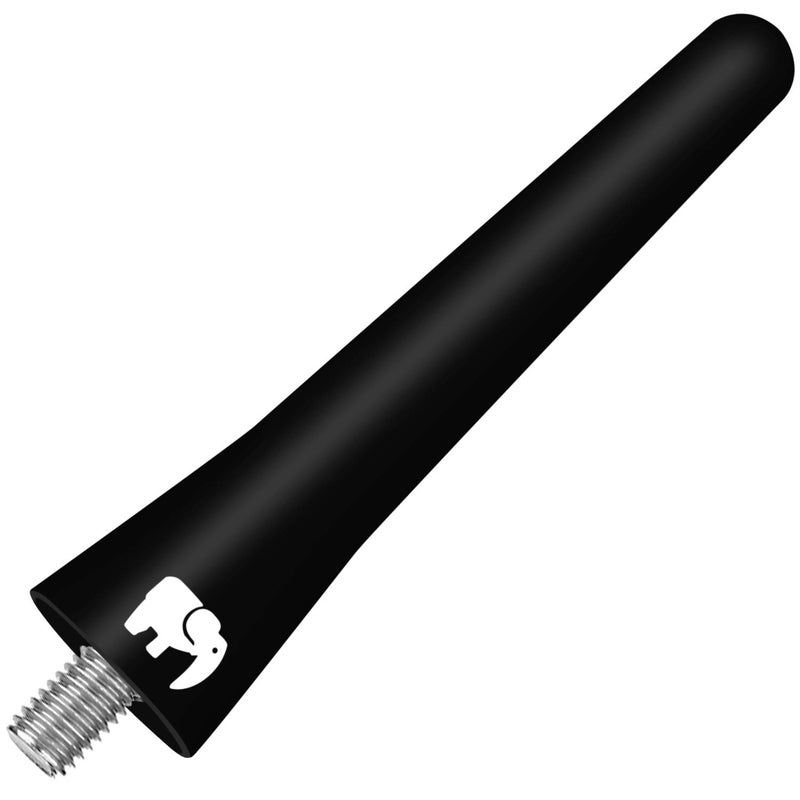 ONE250 25 inch Short Copper Core Antenna Compatible with Mitsubishi Lancer 20022017 Mirage 20102024 Montero 20012019 Outlander 20052018 RVR 20162018 L200 20102024 Black - Image 2