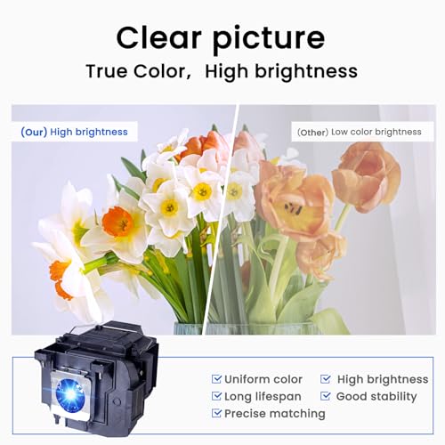 Stanlamp Original V13H010L85 Replacement Lamp Bulb with Housing for Epson-ELPLP85 PowerLite Home Cinema 3000 3100 3200 3500 3600e 3700 3800 3900 EH-TW6700 EH-TW6600W EH-TW6600 EH-TW6800 Projector - Image 2