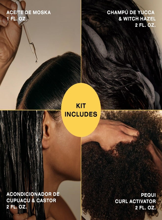 Ceremonia The Waves & Curls Travel Kit Mini Set Ultimate Hair Wellness Bundle for Textured Hair - Image 4