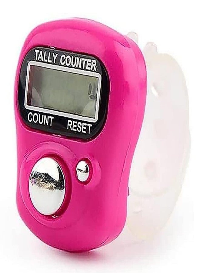 SIMESTICH Electronic Finger Tally Counter Ring - 5-Digit Digital Clicker Counter with LED Light, Adjustable Strap for Cricket Umpires, Sports, Events, Inventory, and General Counting (Multicolor) - Image 3