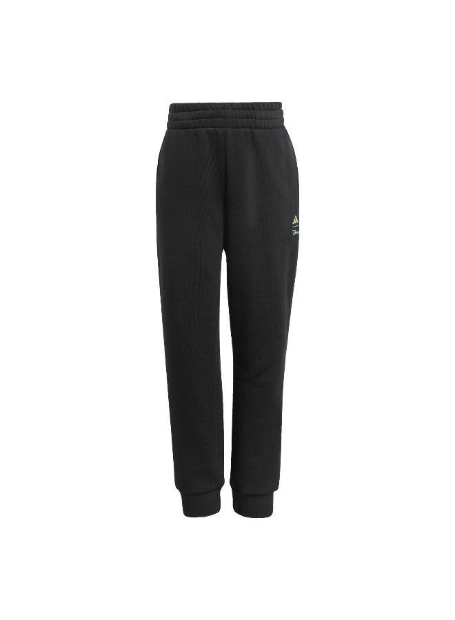 Adidas Lk Dy Mm Jog Black Training Suits For Kids 4-5Y - Image 3