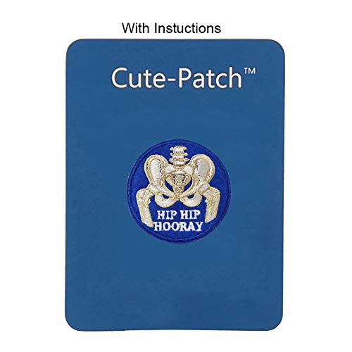 Cute-Patch Hip Hip Hooray Embroidered Iron on Patch Funny Meme Hat Pin DIY - Image 3