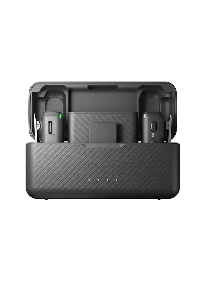 DJI Mic (2 TX + 1 RX Charging Case), Wireless Lavalier Microphone, 250m (820 ft.) Range, 15-Hour Battery, Noise Cancellation Mic for PC, iPhone, Vlogs, UAE Version with Official Warranty Support - pzsku/Z66EDC8EF3B330CD3F0C1Z/45/_/1733520273/413f21fd-36fa-442c-88b2-aec986220b07