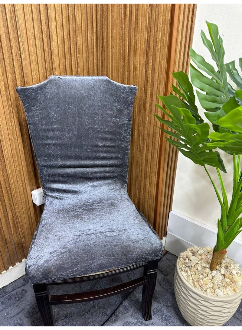 Velvet Dining Cair Cover (6 Pieces)
