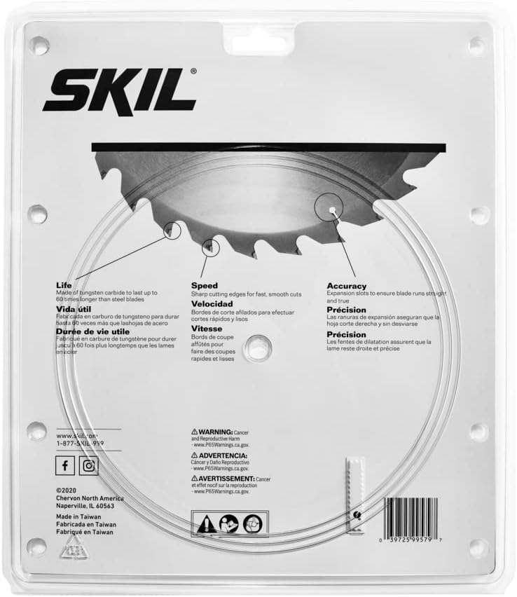 SKIL 10" 28T Saw Blade for Model TS6307-00/ MS6305-00-75128M - Image 4