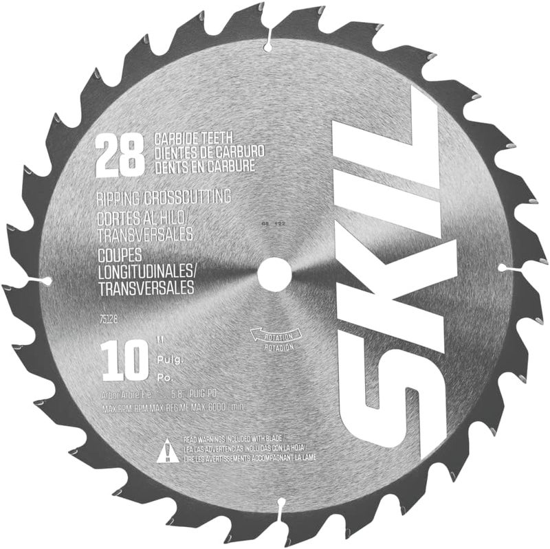 SKIL 10" 28T Saw Blade for Model TS6307-00/ MS6305-00-75128M - Image 2