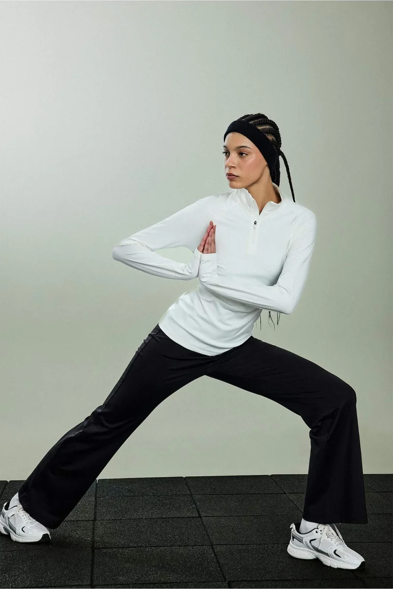 DeFacto Flare Fit Wide Leg Standard Length Scuba Diving Sports Sweatpants