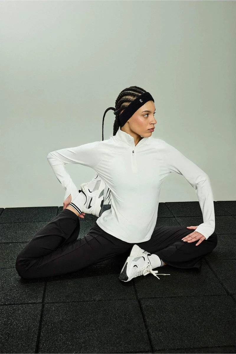 DeFacto Flare Fit Wide Leg Standard Length Scuba Diving Sports Sweatpants