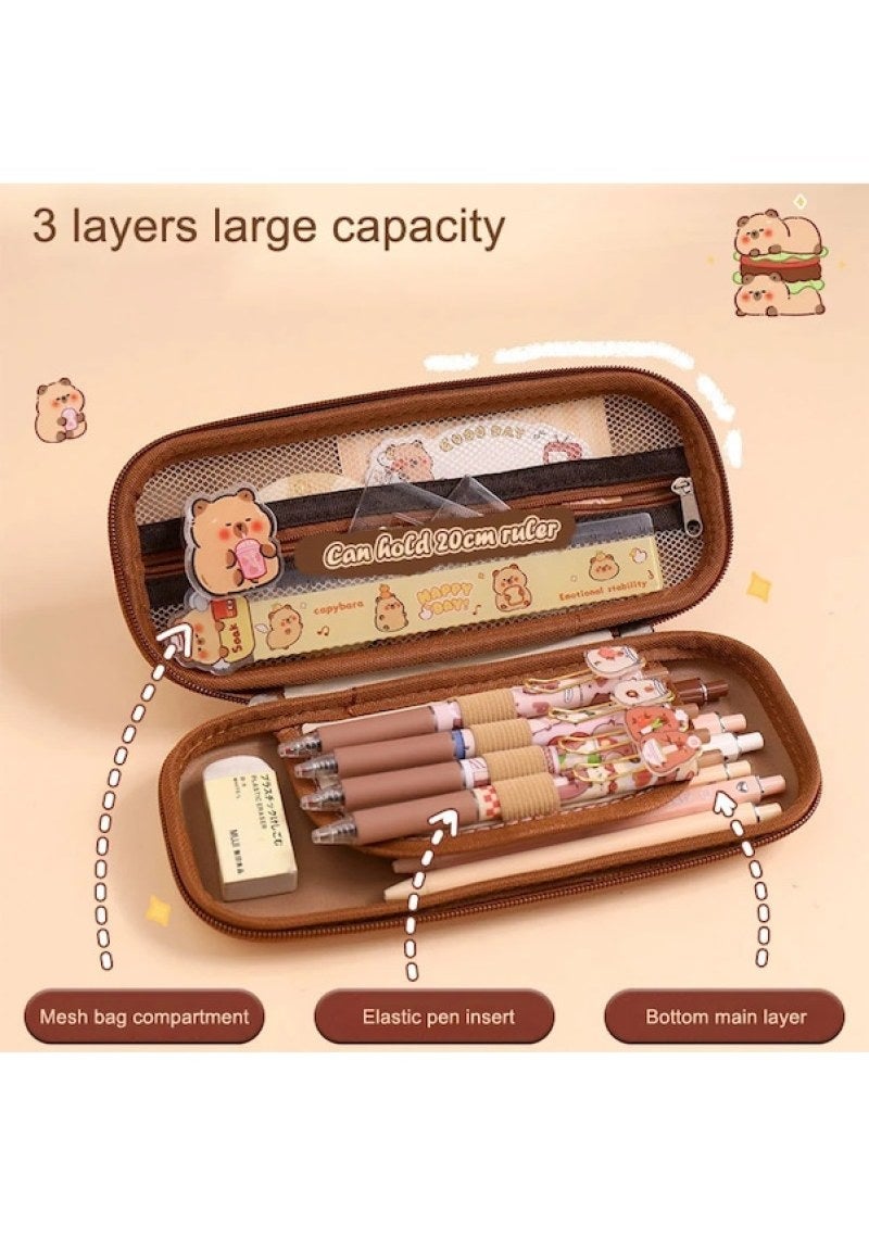 Brown Color Compact Design Product - Sleek and Portable for Everyday Use - Image 4