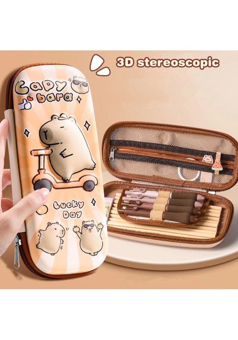 Brown Color Compact Design Product - Sleek and Portable for Everyday Use - Image 1