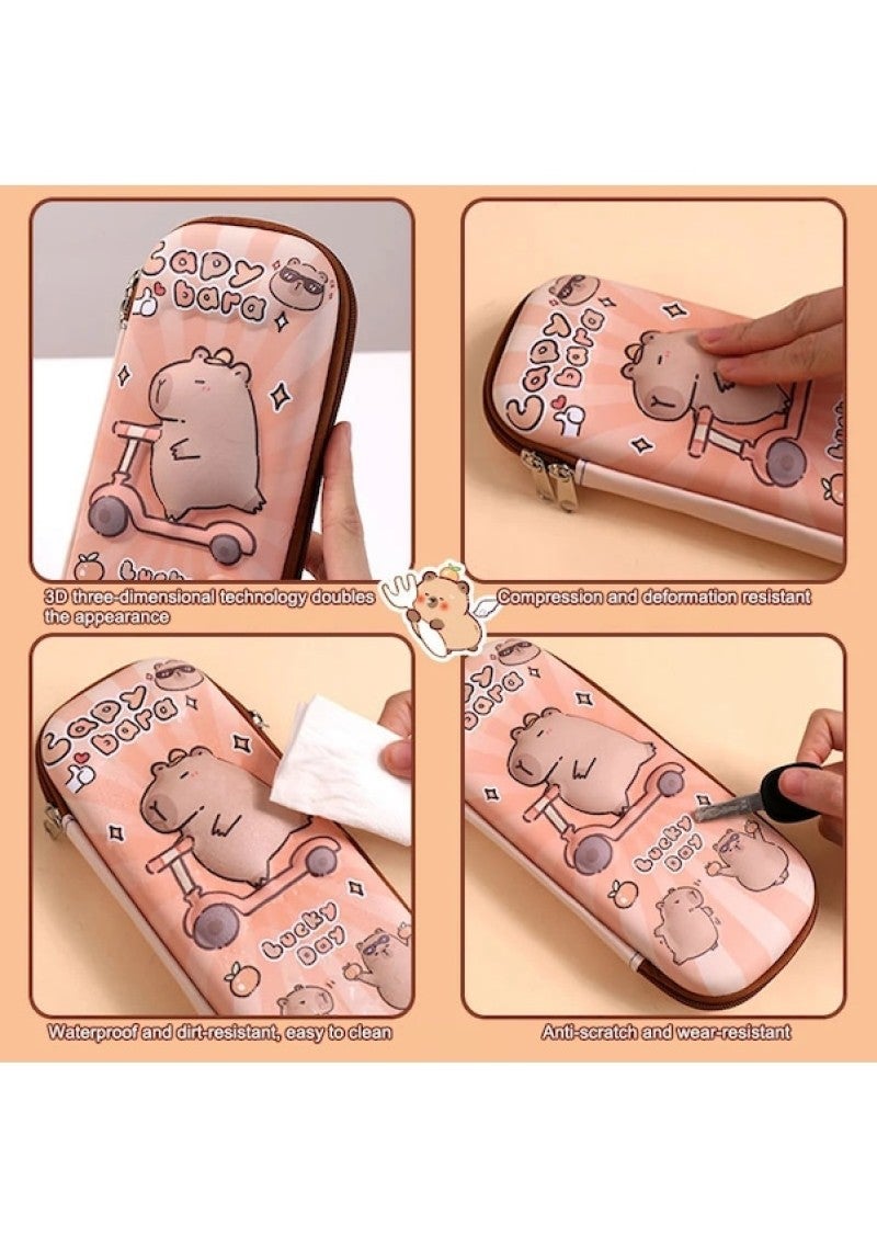 Brown Color Compact Design Product - Sleek and Portable for Everyday Use - Image 3