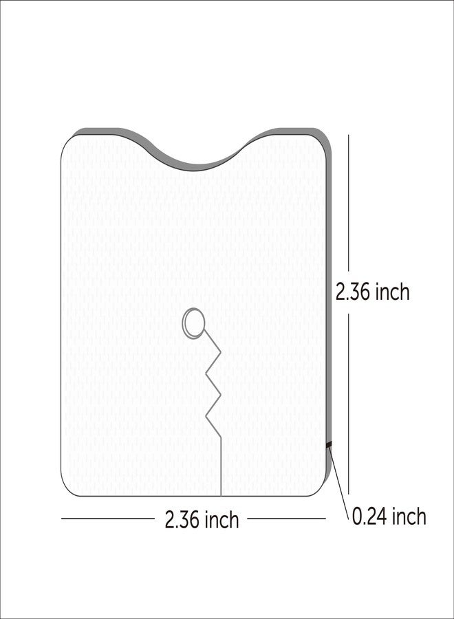 RCARE Thick Tracheostomy Dressing Pads, Nephrostomy - Soft and Breathable for Nephrostomy, Excellent Absorption, Fits 5-10mm Catheter, Keeps Clean and Dry (Pack of 6) - Image 2