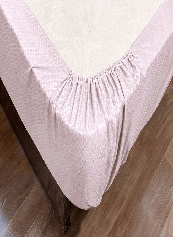 باشاهوم طقم ملاية ساده بأستك من الأركان طول 2متر *ارتفاع 30سم- تمتعي بنعومه والراحة  -نسيج متماسك وصحي وعملي في الغسيل - Image 2