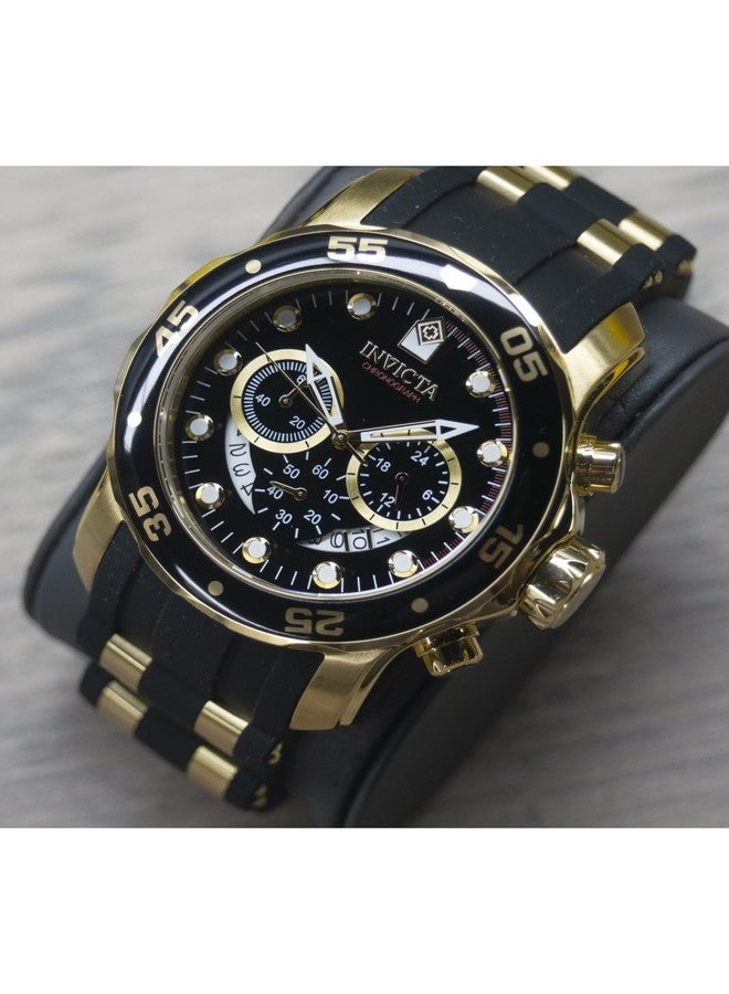 Invicta Mens Quartz Watch, Analog Display and Rubber Strap 6981 - Image 2