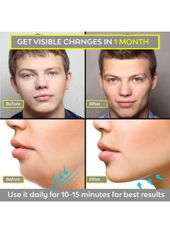 Hemiza Jawline Exerciser Jaw, Face, And Neck Exerciser - Define Your Jawline, Slim And Tone Your Face, Look Younger And Healthier - Helps Reduce Stress And Craving (Multi)  - Image 3