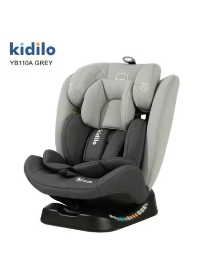 Kidilo Car Seat - Multi-Stage (0-18 kg) - Forward Facing Safety with Recline