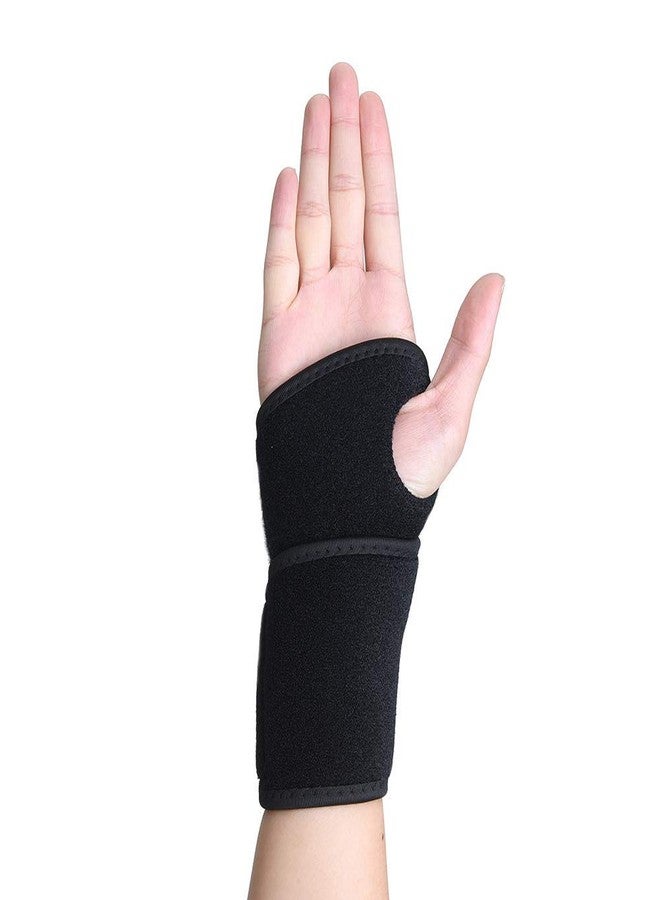 Dr Helix Wrist Support Belt for Right Hand | Adjustable Wrist Brace Designed to Provide Joint Stability, Pain Relief and Comfortable Compression Support for Daily Use, Work and Recovery (Black) - Image 2