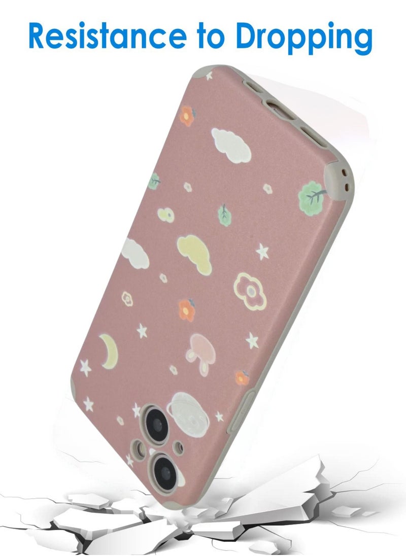 Generic - iPhone 13 Case Cute Pattern Design Camera Lens Protection & Shockproof Flexible Soft Unique Silicone Protective Phone Case Shell Cover For Apple iPhone 13 - Image 1