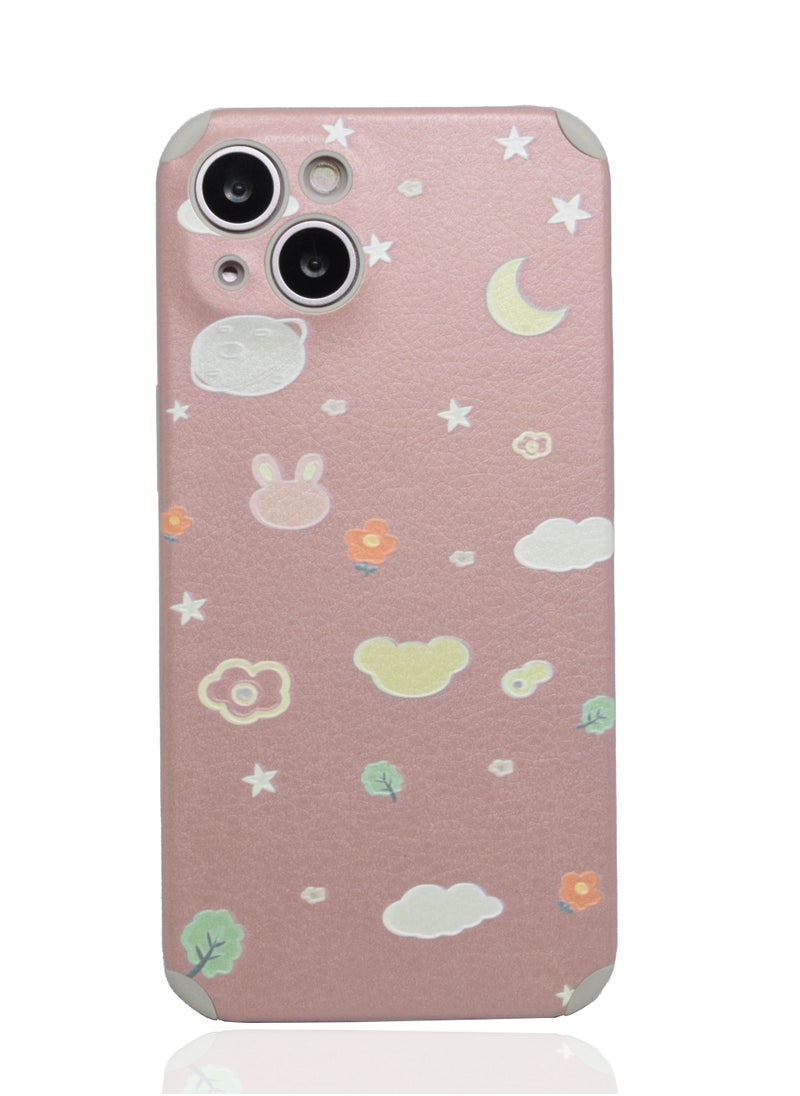 Generic - iPhone 13 Case Cute Pattern Design Camera Lens Protection & Shockproof Flexible Soft Unique Silicone Protective Phone Case Shell Cover For Apple iPhone 13 - Image 1