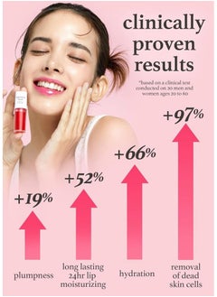NOONI Korean Vegan Appleseed Lip Oil - Applecherry | Long-Lasting, Moisturizing, Plumping, Revitalizing for Dry Lips, Waterproof, No Peel Off, Hydrating, Nourishing Crystal Clear, 0.12 FL Oz  - Image 3