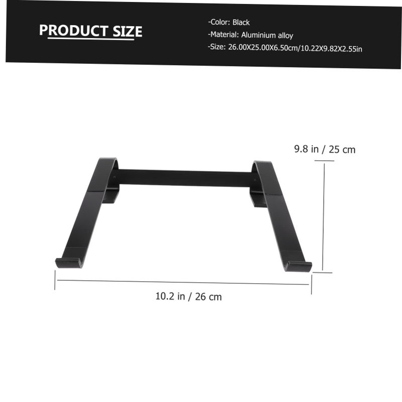 Folding Aluminum Laptop Stand for Desk with Ergonomic Stable Support Heat Dissipation - Image 3