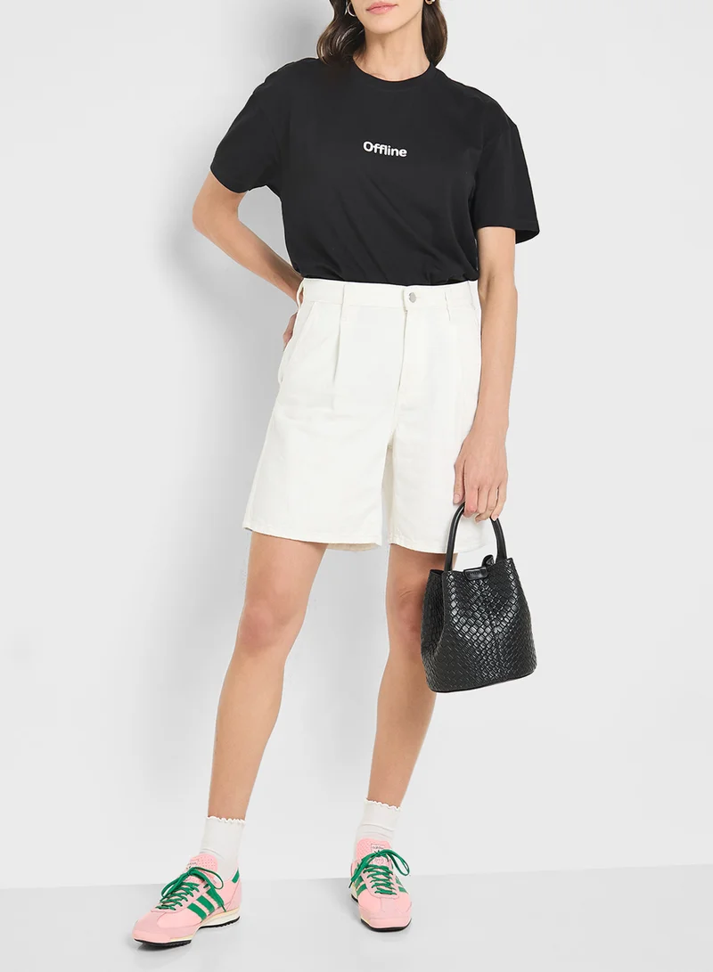 Ginger Textured Shoulder Bag with Strap