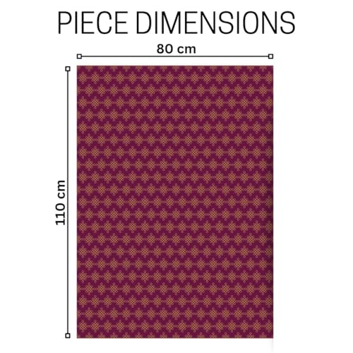 SELVEL Women's Jacquard Unstitched Blouse Piece Pack of 10 | 1 Meter Blouse Combo Set for Festival Gifting (KGF-01A) - Image 5