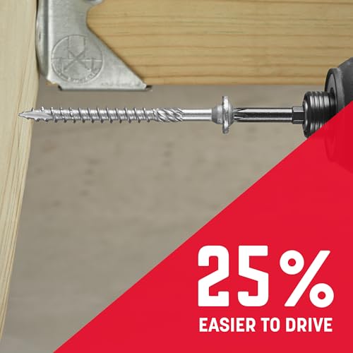 GRK Fasteners RSS 305 Stainless Steel 5/16 x 4 Inch, Structural Outdoor Screws, 400 PCS, Extreme Corrosion Resistant, Pool & Decking Screws, Star Drive Recess, Steel - Image 5