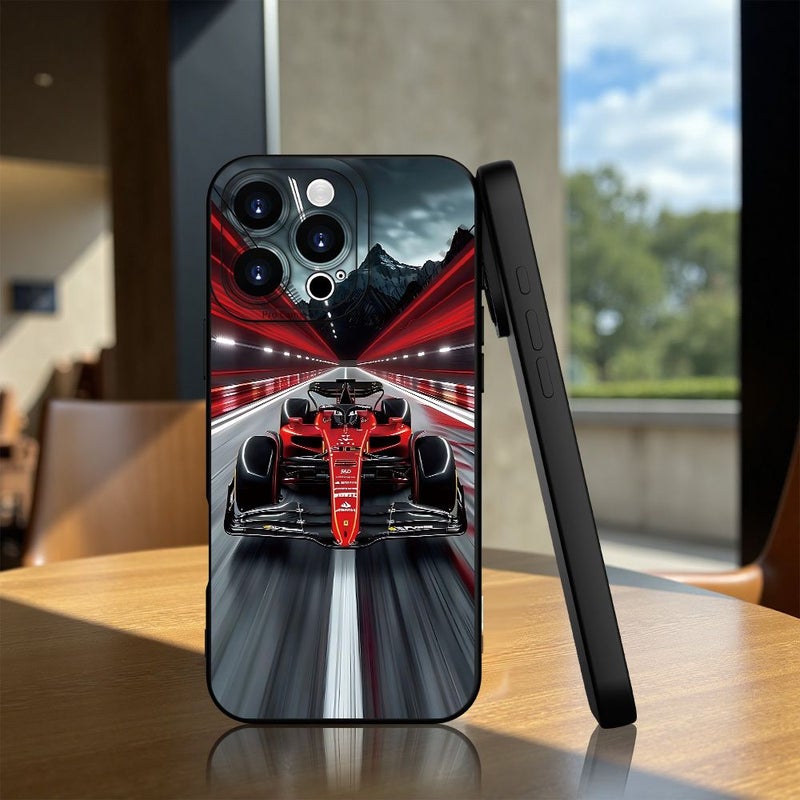Matte Black Shockproof Slip Resistant Sports Phone Case With Cool Print High End Feel For iPhone XS - Image 5