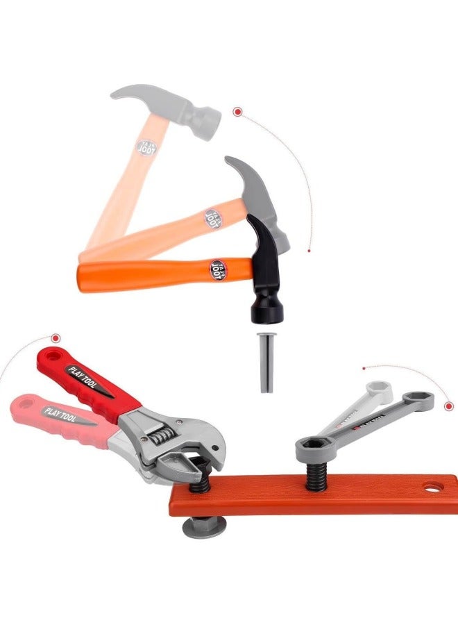 【Meng Xiaodi】 Boys Simulation Maintenance Electric Inertia Tools Pocket Set Manufacturers Directly Supply Play Toys-Color:18PCs Tool Set - Image 4