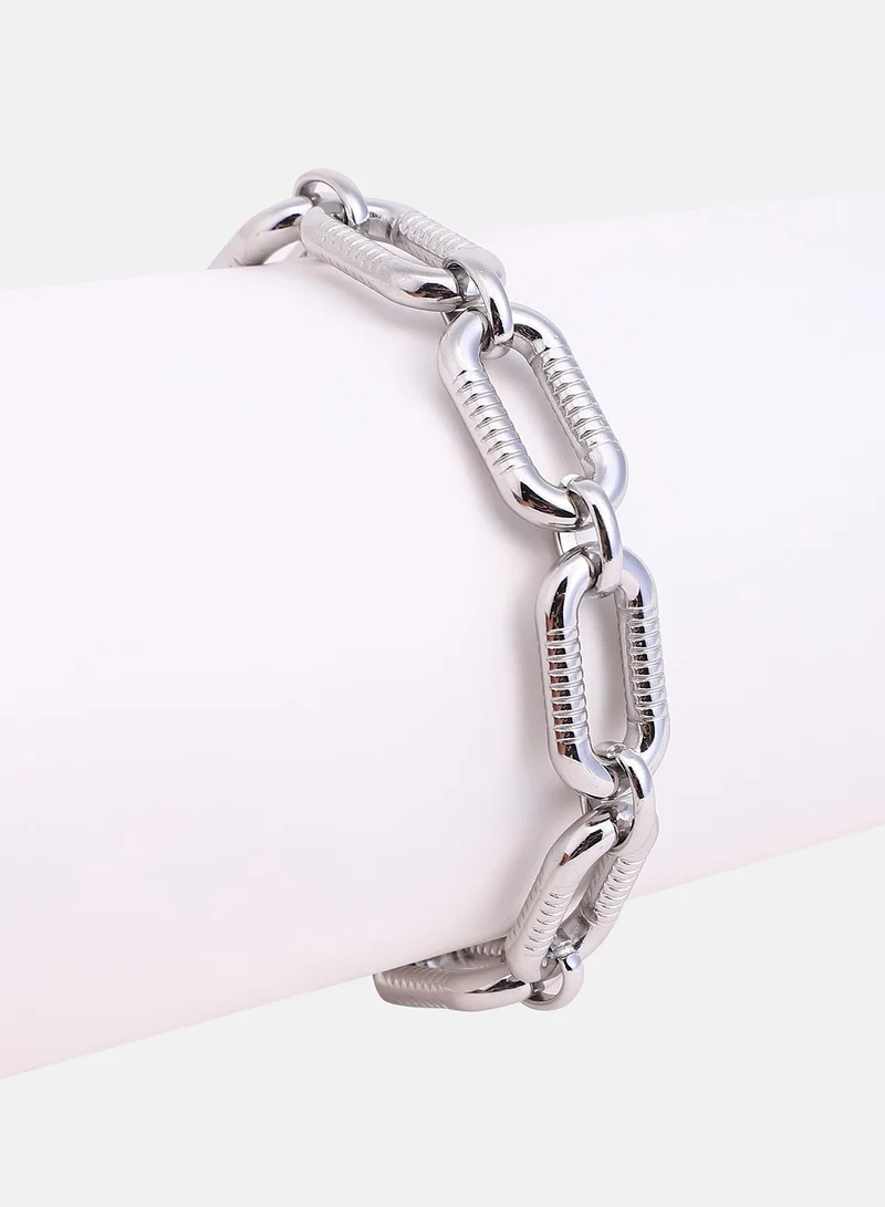SOHI Link Chain Artificial Bracelet Jewellery