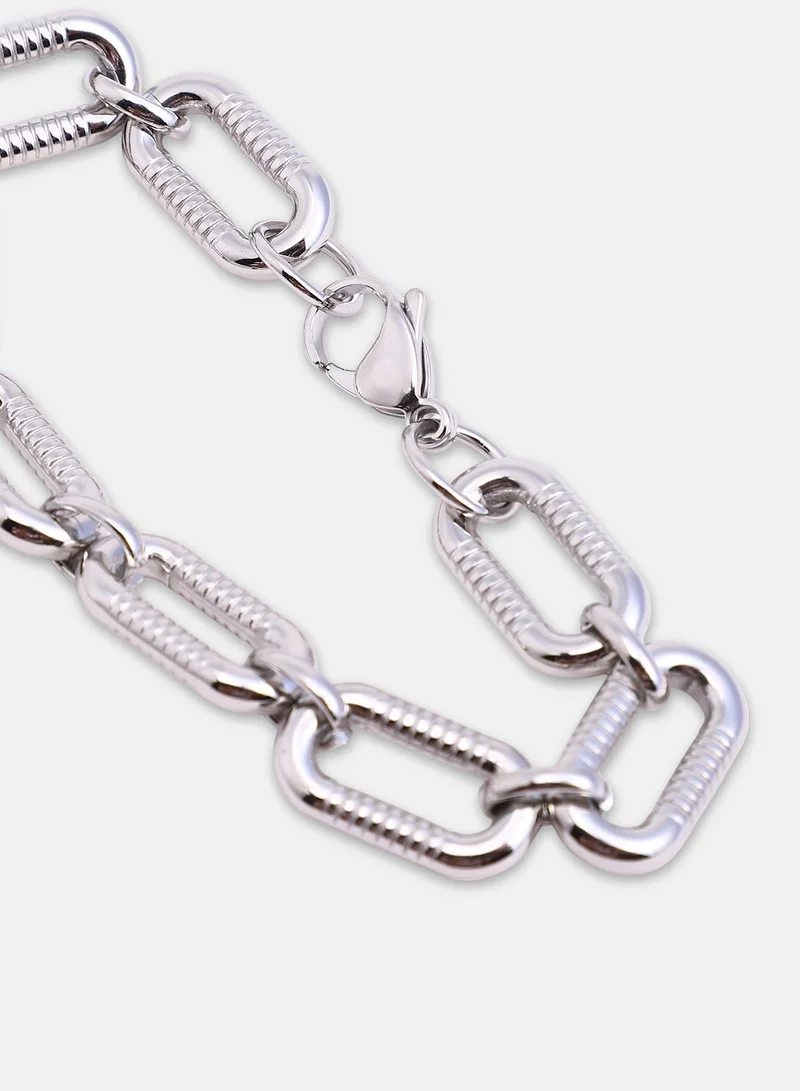 SOHI Link Chain Artificial Bracelet Jewellery