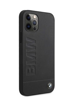 BMW iPhone 12 / 12 Pro Leather Case CG Mobile BMW Leather Case - Balck  - Image 2