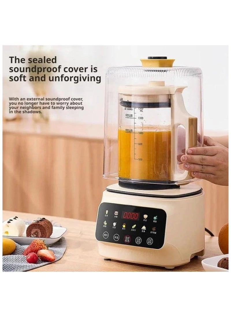 Denx Smart Touch Food Blender Dx2072, Intelligent Digital Display, 1500Ml Capacity - Image 2