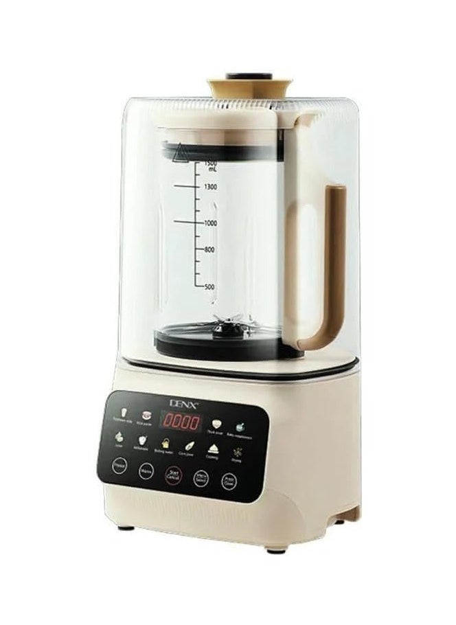 Denx Smart Touch Food Blender Dx2072, Intelligent Digital Display, 1500Ml Capacity - Image 1