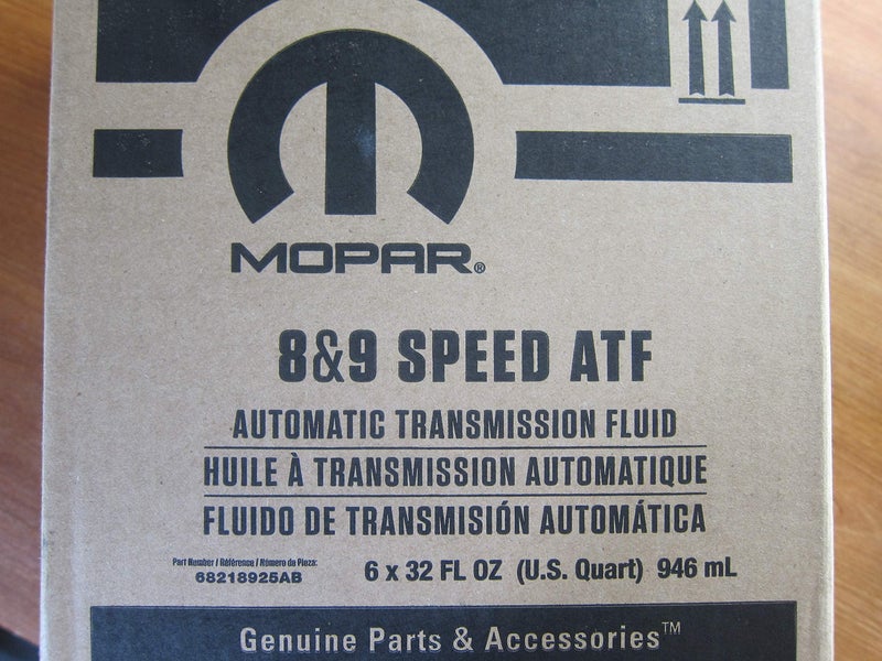 Mopar Chrysler Dodge Jeep Ram 8 and 9 Speed Automatic Transmission Fluid New OEM - Image 4