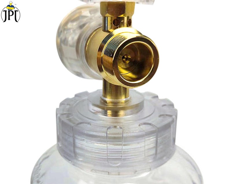 JPT New Advance Transparent Adjustable Pro Foam Cannon for Thick Clinging Foam with 1000 PSI 70 Bar 11mm Orifice Brass ABS Nozzle 14 Quick Connector Included - Image 5