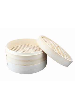 30cm Bamboo Steamer, 2-Tiers Organic Handmade Bamboo Steam Basket with Lid - pzsku/Z66EEF8C92AF9470D6EB5Z/45/_/1651911390/5e97eb92-0b51-482d-82d8-bd540eb333dc