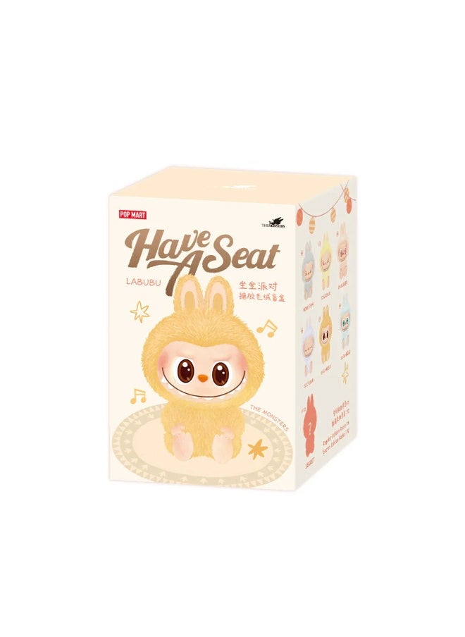 LABUBU Doll pendant LABUBU 2.0 Labu vinyl face plush blind box Macaron 1 single box(High quality version)  - Image 1