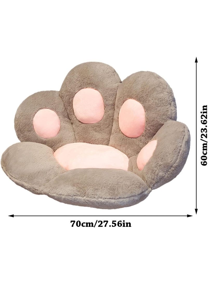 Cat Paw Chair Cushion - Cats Paw Shape Chair Pads with Backrest | Thick Indoor Paw Lazy Sofa for Gaming Chair Room Decor - Image 3