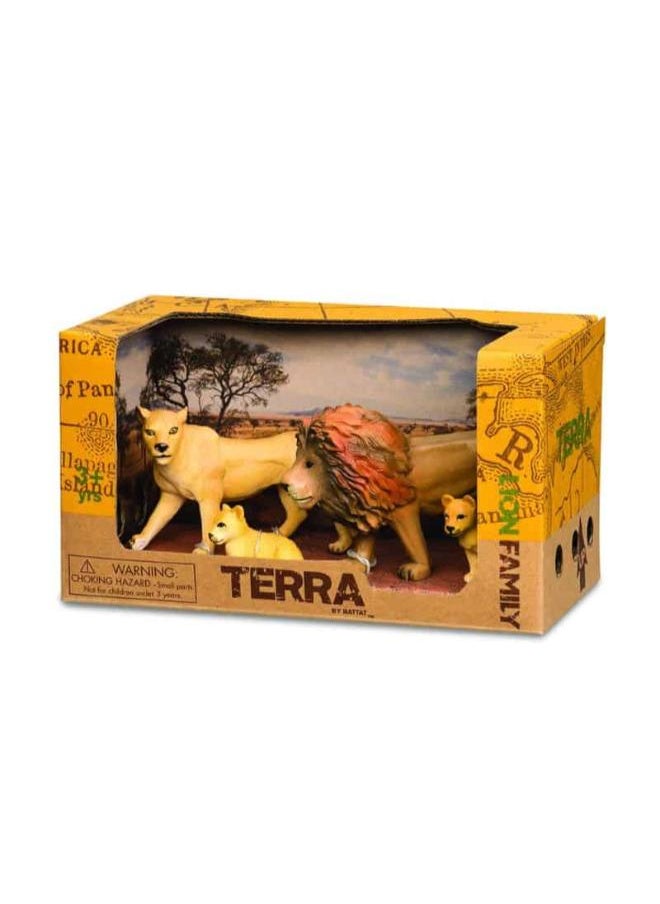 Terra Lion Family – Realistic Miniature Lion Animal  - Image 1