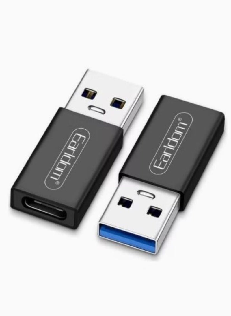 أيرلدوم من النوع C إلى محول USB أسود - Image 3