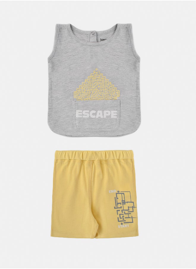 Junior Baby Boys Pajama Set  - Image 1