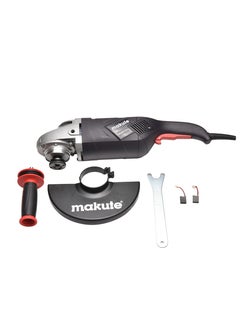 makute Angle Grinder, 2400W Motor, 180/230mm Drill Chuck, 6000 RPM, Variable Speed Control, Forward/Reverse Operation, 360° Adjustable Handle, Soft Grip for Comfort, AG026  - Image 3