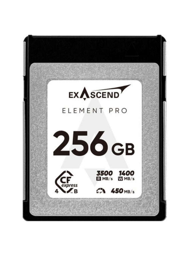 Exascend 256GB Element Pro CFexpress 4.0 Type B Memory Card - Image 1